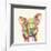 Hi Fi Farm Animals IV-Jennifer Goldberger-Framed Limited Edition