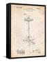 Hi Hat Cymbal Stand and Pedal Patent-Cole Borders-Framed Stretched Canvas