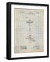Hi Hat Cymbal Stand and Pedal Patent-Cole Borders-Framed Art Print