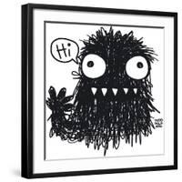 Hi Monster-Todd Goldman-Framed Giclee Print