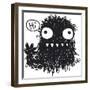 Hi Monster-Todd Goldman-Framed Premium Giclee Print