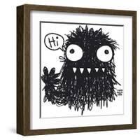 Hi Monster-Todd Goldman-Framed Art Print