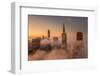 Hi Rise Lo Fog Downtown San Francisco Morning Beauty-Vincent James-Framed Photographic Print