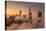 Hi Rise Lo Fog Downtown San Francisco Morning Beauty-Vincent James-Stretched Canvas