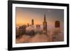 Hi Rise Lo Fog Downtown San Francisco Morning Beauty-Vincent James-Framed Photographic Print