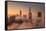 Hi Rise Lo Fog Downtown San Francisco Morning Beauty-Vincent James-Framed Stretched Canvas