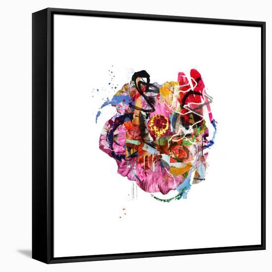 Hi-Alex Cherry-Framed Stretched Canvas