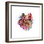 Hi-Alex Cherry-Framed Premium Giclee Print