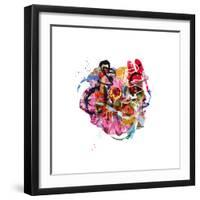 Hi-Alex Cherry-Framed Premium Giclee Print