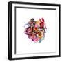 Hi-Alex Cherry-Framed Premium Giclee Print