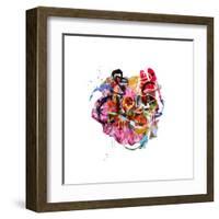 Hi-Alex Cherry-Framed Art Print