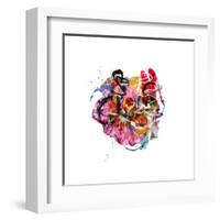 Hi-Alex Cherry-Framed Art Print