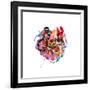 Hi-Alex Cherry-Framed Art Print