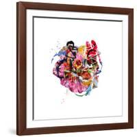 Hi-Alex Cherry-Framed Art Print