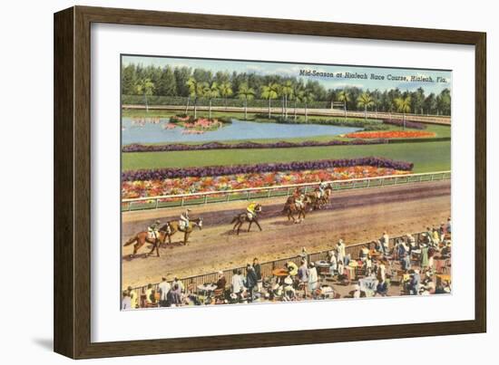 Hialeah Race Track, Florida-null-Framed Art Print