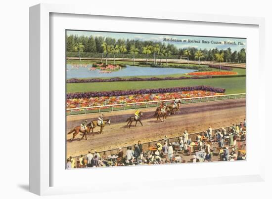 Hialeah Race Track, Florida-null-Framed Art Print