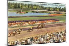 Hialeah Race Track, Florida-null-Mounted Art Print