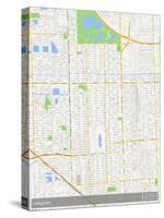 Hialeah, United States of America Map-null-Stretched Canvas