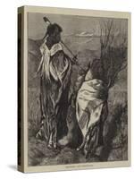 Hiawatha and Minne-Ha-Ha-Arthur Boyd Houghton-Stretched Canvas