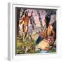 Hiawatha and Minnehaha-Robert Brook-Framed Giclee Print