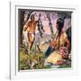 Hiawatha and Minnehaha-Robert Brook-Framed Giclee Print