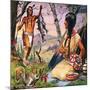 Hiawatha and Minnehaha-Robert Brook-Mounted Giclee Print