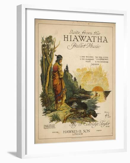 Hiawatha / Minnehaha-null-Framed Art Print