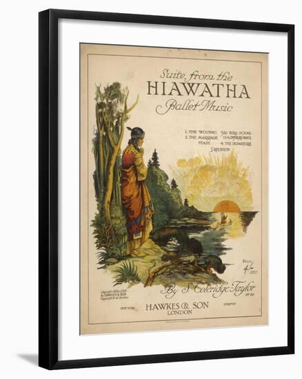 Hiawatha / Minnehaha-null-Framed Art Print