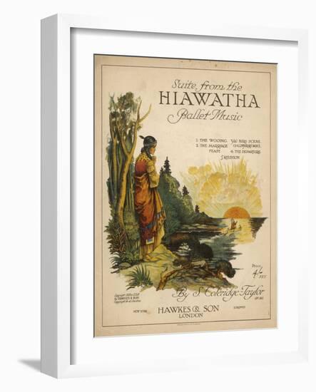 Hiawatha / Minnehaha-null-Framed Art Print