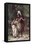 Hiawatha's Wedding Journey-Jean Leon Gerome Ferris-Framed Stretched Canvas