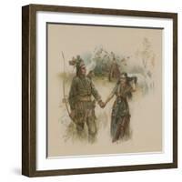 Hiawatha-Joseph Finnemore-Framed Giclee Print