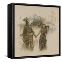 Hiawatha-Joseph Finnemore-Framed Stretched Canvas