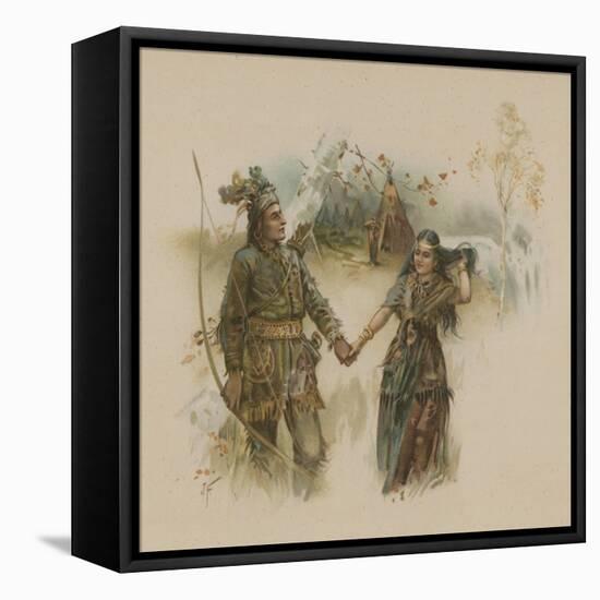 Hiawatha-Joseph Finnemore-Framed Stretched Canvas