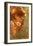 Hibiscus 1-Thea Schrack-Framed Giclee Print