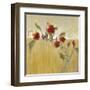 Hibiscus Blooms-Terri Burris-Framed Art Print