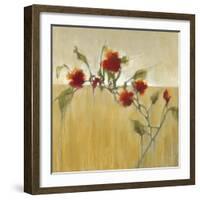 Hibiscus Blooms-Terri Burris-Framed Art Print