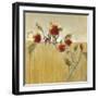 Hibiscus Blooms-Terri Burris-Framed Art Print