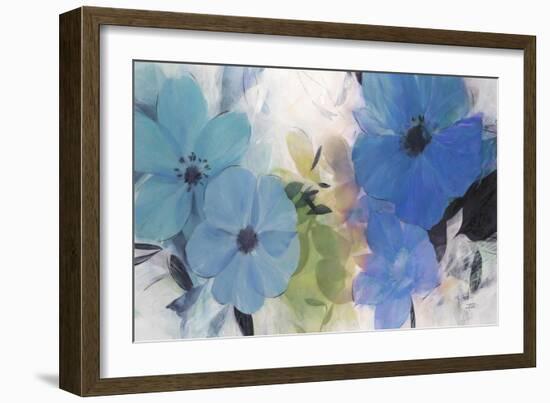 Hibiscus Blooms-Ivo Stoyanov-Framed Art Print