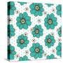 Hibiscus Dot-Joanne Paynter Design-Stretched Canvas