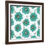 Hibiscus Dot-Joanne Paynter Design-Framed Giclee Print