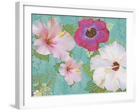 Hibiscus Flowers-Jeffrey Cadwallader-Framed Art Print