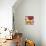 Hibiscus Fresco II-Erica J. Vess-Art Print displayed on a wall