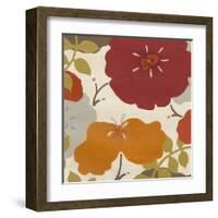 Hibiscus Fresco II-Erica J. Vess-Framed Art Print