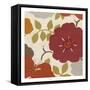 Hibiscus Fresco IV-Erica J. Vess-Framed Stretched Canvas