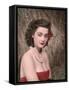 Hibiscus Girl 1950S 3, 4-Charles Woof-Framed Stretched Canvas