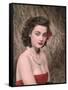 Hibiscus Girl 1950S 3, 4-Charles Woof-Framed Stretched Canvas