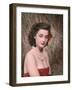 Hibiscus Girl 1950S 3, 4-Charles Woof-Framed Photographic Print