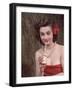 Hibiscus Girl 1950s-Charles Woof-Framed Photographic Print