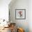 Hibiscus Marsala-Albert Koetsier-Framed Art Print displayed on a wall