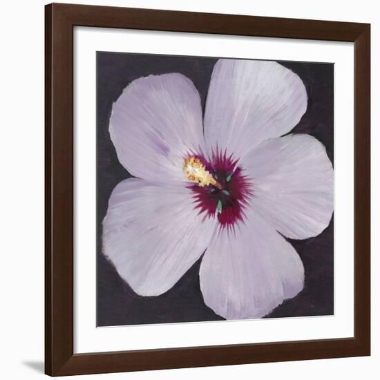 Hibiscus Portrait I-Tim OToole-Framed Art Print